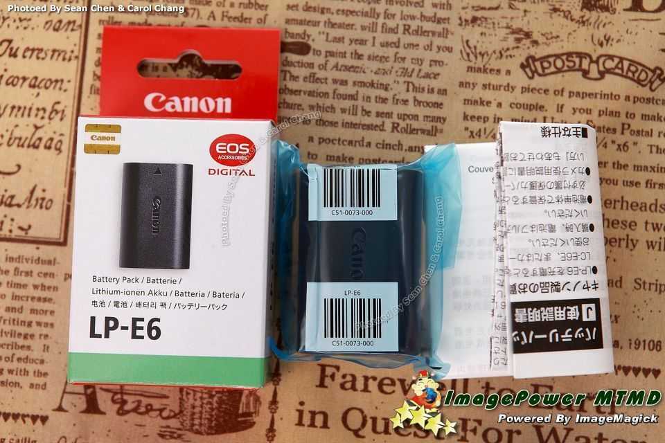 [Canon LP-E6]等了很久，我的電池終於到貨了